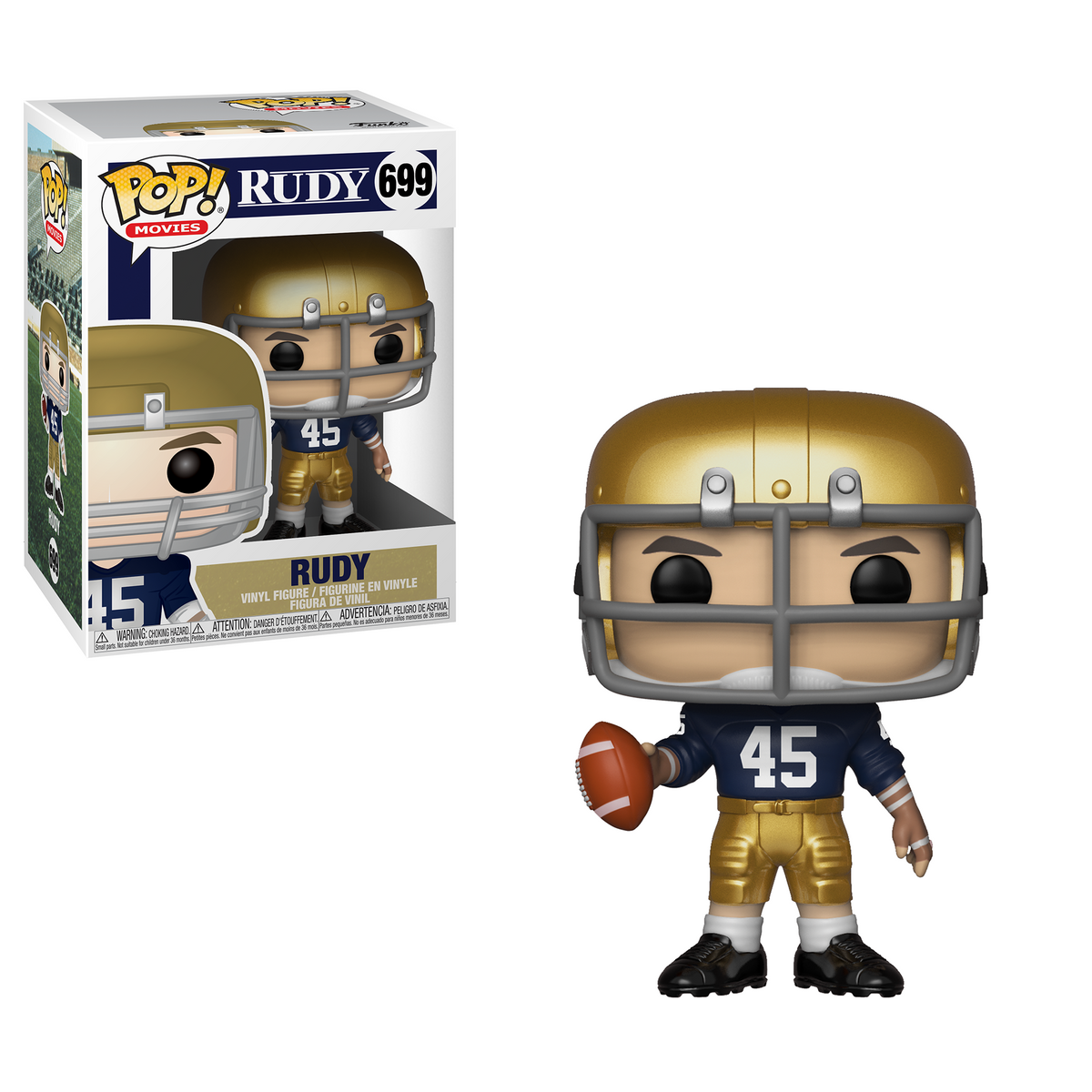 Funko Pop! Movies: Rudy - Rudy Ruettiger #791