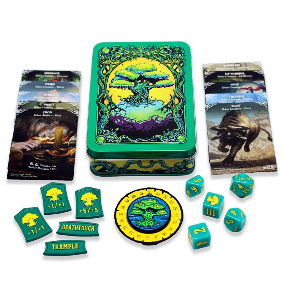 Beadle & Grimm's Magic: The Gathering Mana Token Set - Green