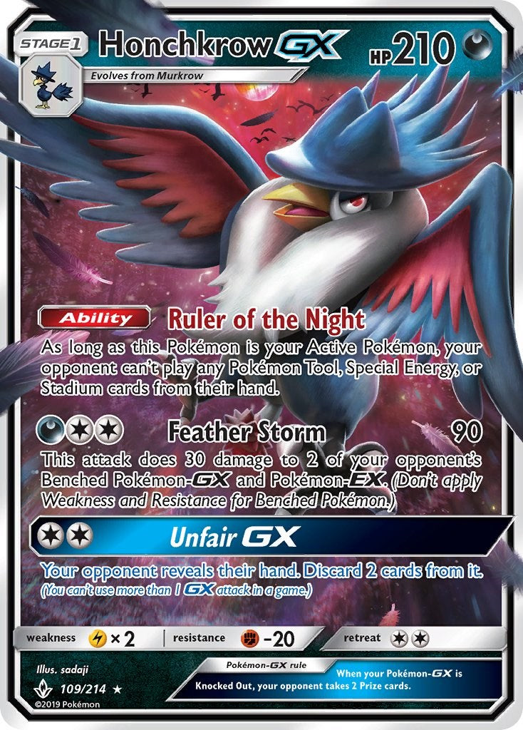 Honchkrow GX