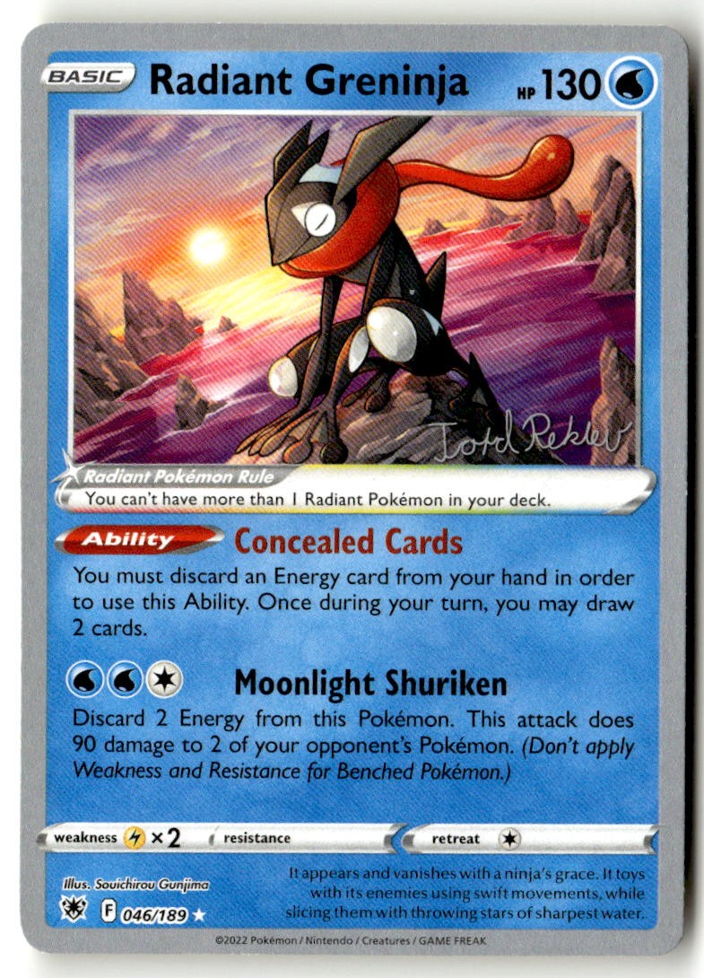 Radiant Greninja - 2023 (Tord Reklev)