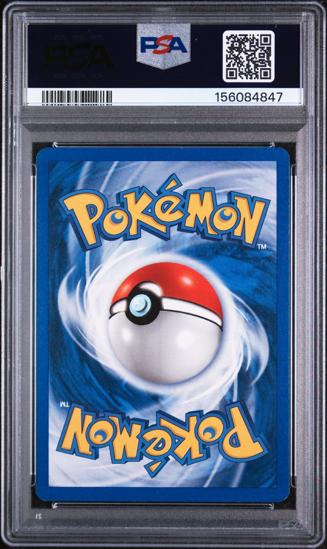 Misty's Psyduck 90/132 1st Edition Gym Challenge PSA 7 slab back