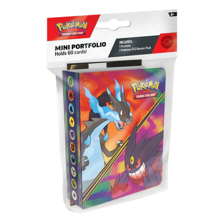 Pokemon Phantasmal Flames Mini Portfolio with booster pack