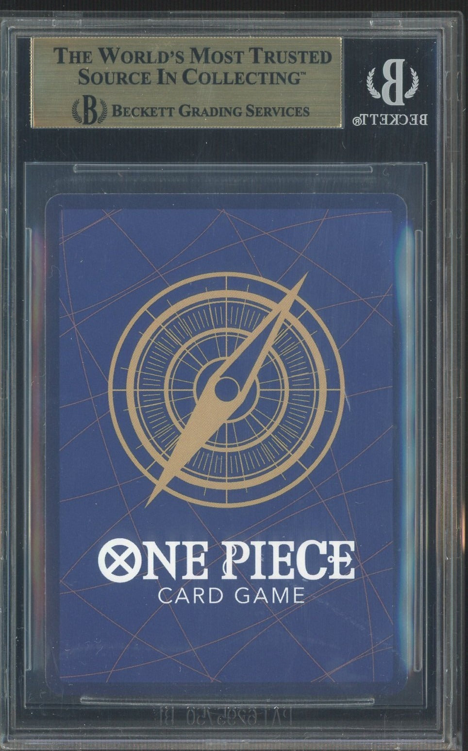 Portgas.D.Ace OP13-119 SEC BGS 9.5 slab back