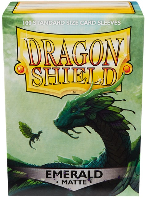 Dragon Shield Matte Sleeves – Emerald (100ct)