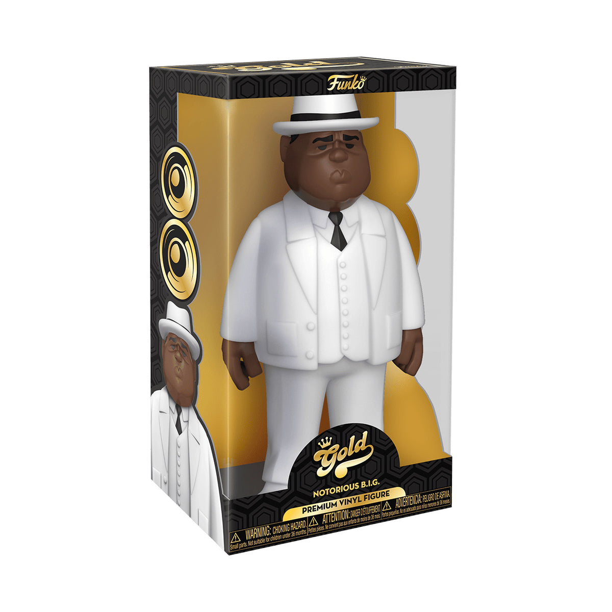 Funko Vinyl Gold 12" - Notorious B.I.G. (White Suit)