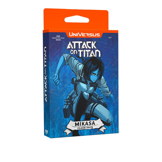 UniVersus: Attack on Titan - Battle for Humanity Clash Deck - Mikasa Ackerman
