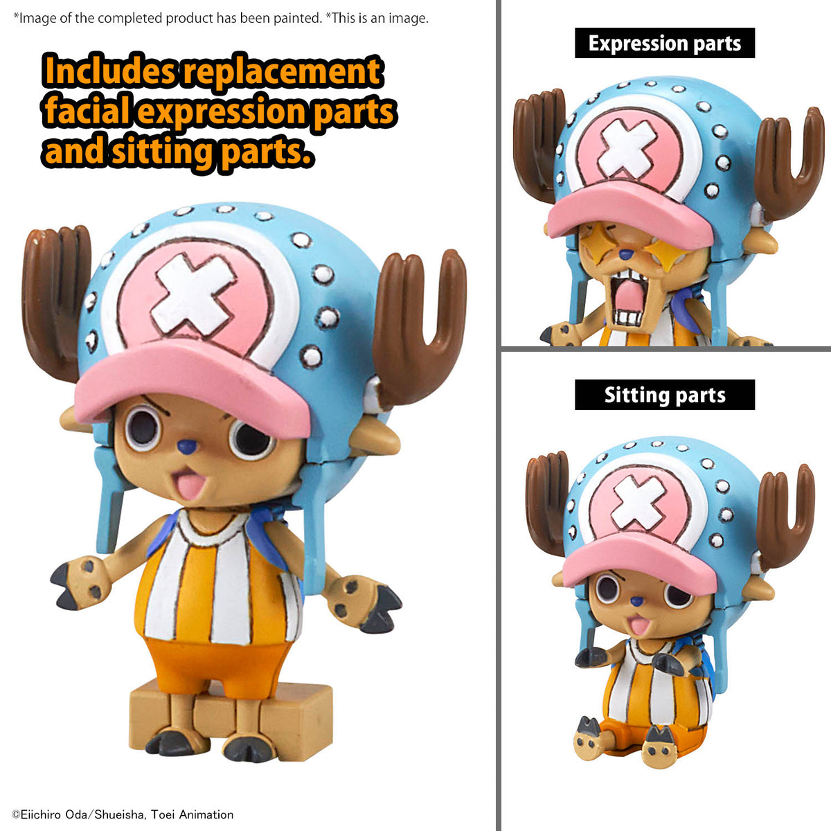 One Piece Chopper Robot 1 & 2 (Chopper Tank & Chopper Wing) Model Kit