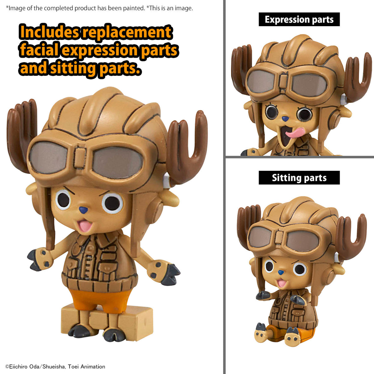 One Piece Chopper Robot 1 & 2 (Chopper Tank & Chopper Wing) Model Kit