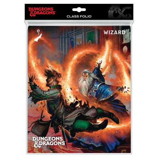 Ultra Pro Dungeons & Dragons Class Folio with Stickers - Wizard