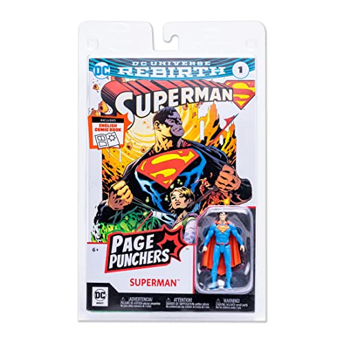 McFarlane DC Direct Page Punchers 3" - Superman with Comic