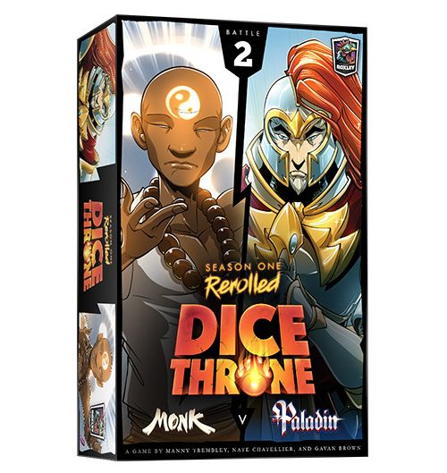 Dice Throne: Season One Rerolled - Monk vs. Paladin