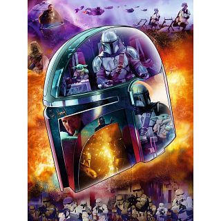 Ravensburger Star Wars: The Mandalorian Helmet Shaped Puzzle