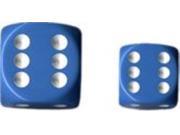 Chessex Opaque 12mm d6 Dice Block - Light Blue/White (36 Dice) (CHX25816)