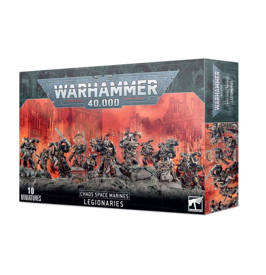 Warhammer 40,000 Chaos Space Marines Legionaries box