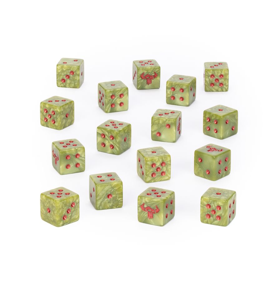 Warhammer 40,000: Orks - Dice Set