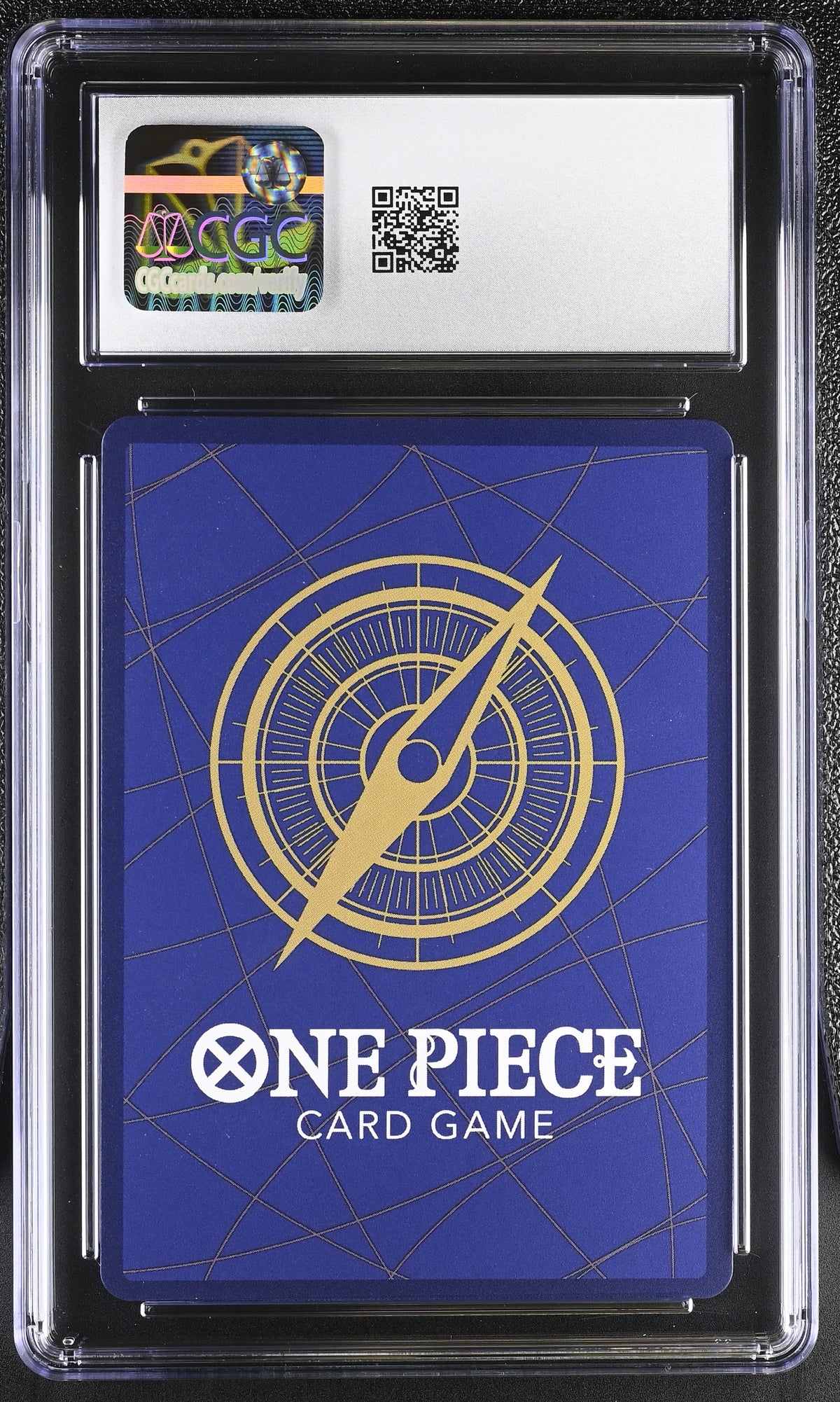 Official CGC cert photo (back) - Charlotte Pudding OP08-067 CGC 10