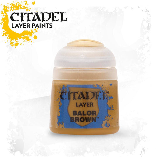 Citadel Layer Paint: Balor Brown (12ml)