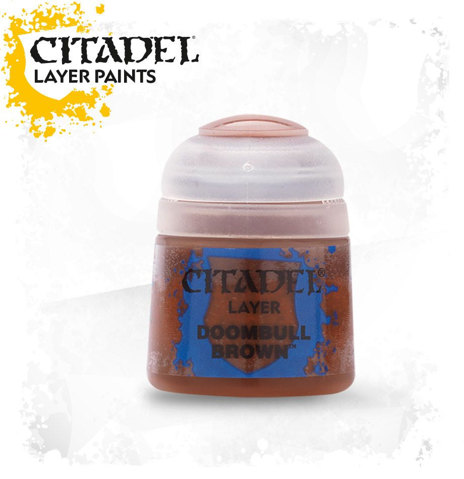 Citadel Layer Paint: Doombull Brown (12ml)