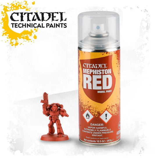 Citadel Spray Paint: Mephiston Red (400ml)
