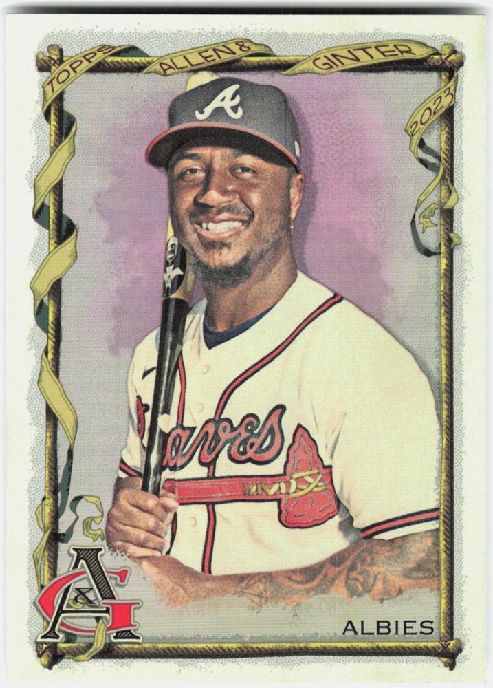 Ozzie Albies 2023 Topps Allen & Ginter #288 front