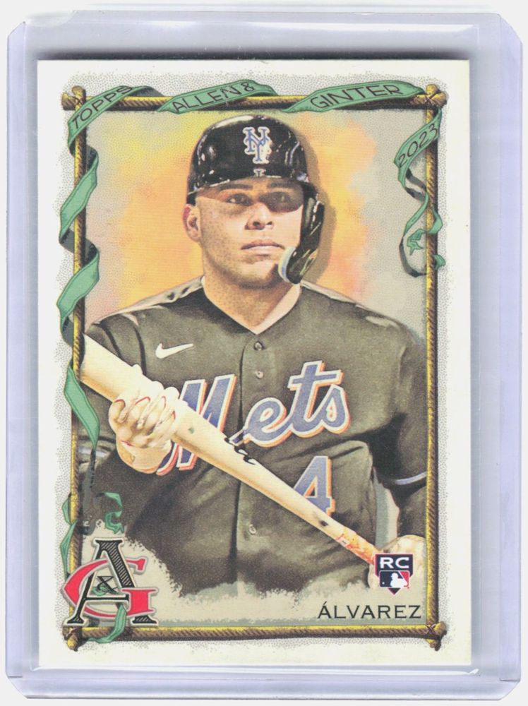 Francisco Alvarez 2023 Topps Allen & Ginter Rookie #123
