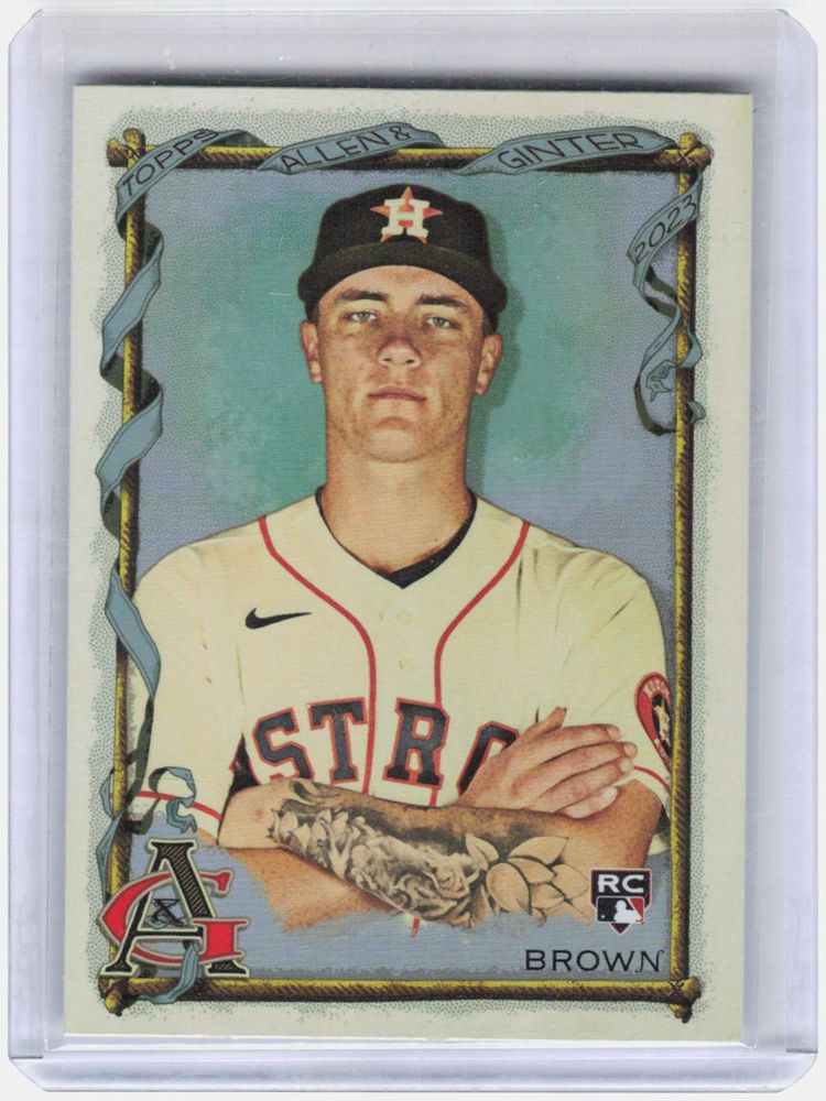 Hunter Brown 2023 Topps Allen & Ginter Rookie #291