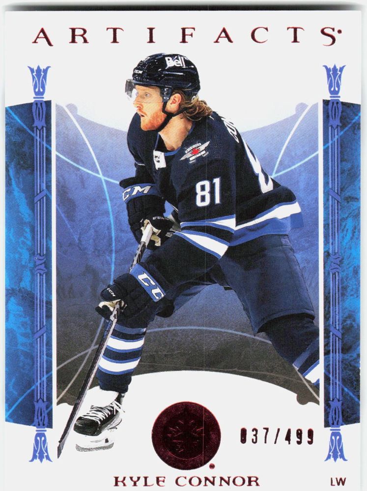 Kyle Connor 2022-23 Upper Deck Artifacts Ruby #17 (/499) front