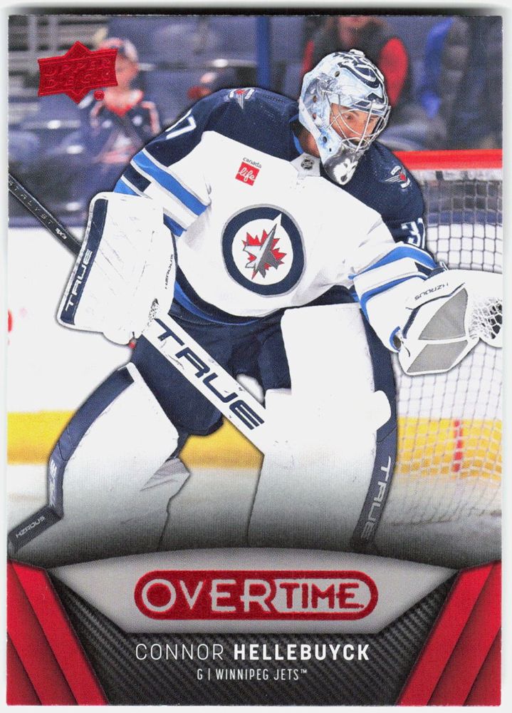 Connor Hellebuyck 2024-25 Upper Deck Overtime #69