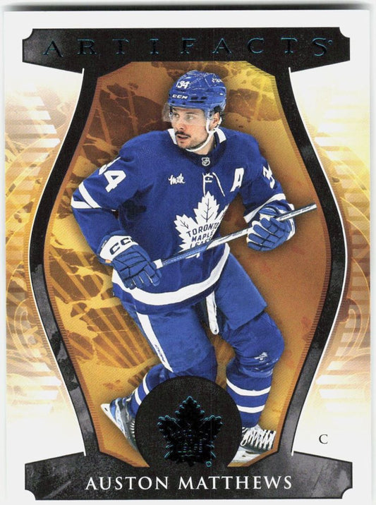 Auston Matthews 2023-24 Upper Deck Artifacts Gold #135