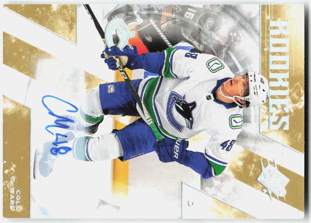 Cole McWard 2023-24 Upper Deck SPx Rookies Autograph #113