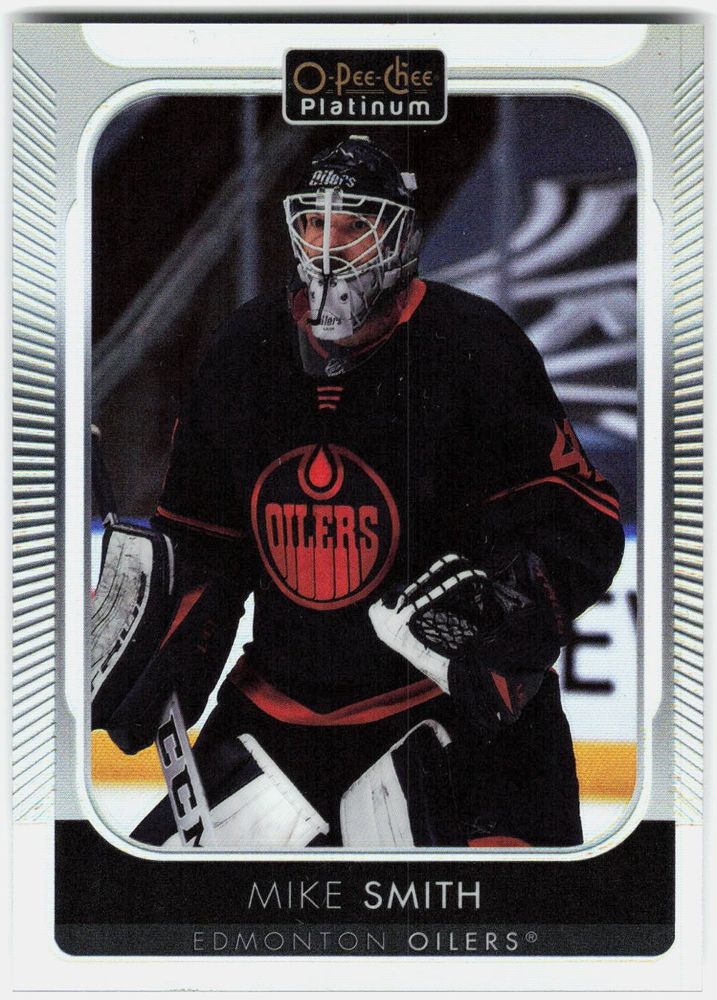 Mike Smith 2021-22 O-Pee-Chee Platinum Rainbow #78