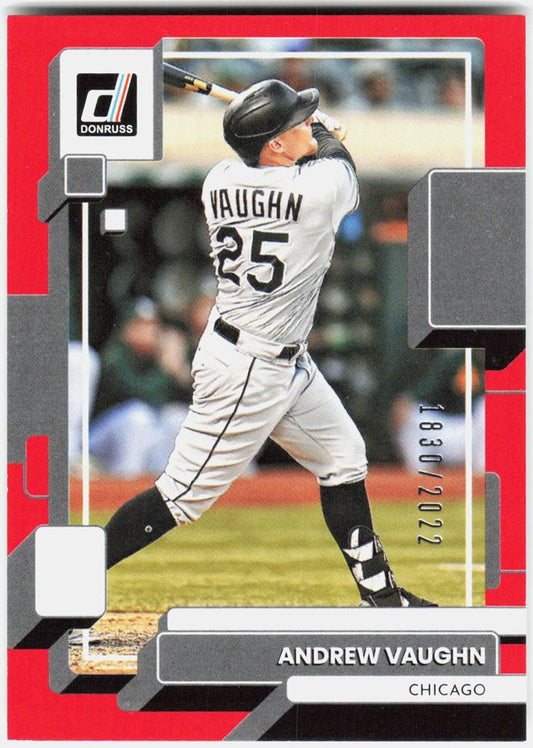 Andrew Vaughn 2022 Donruss Red #89 (/2022) front