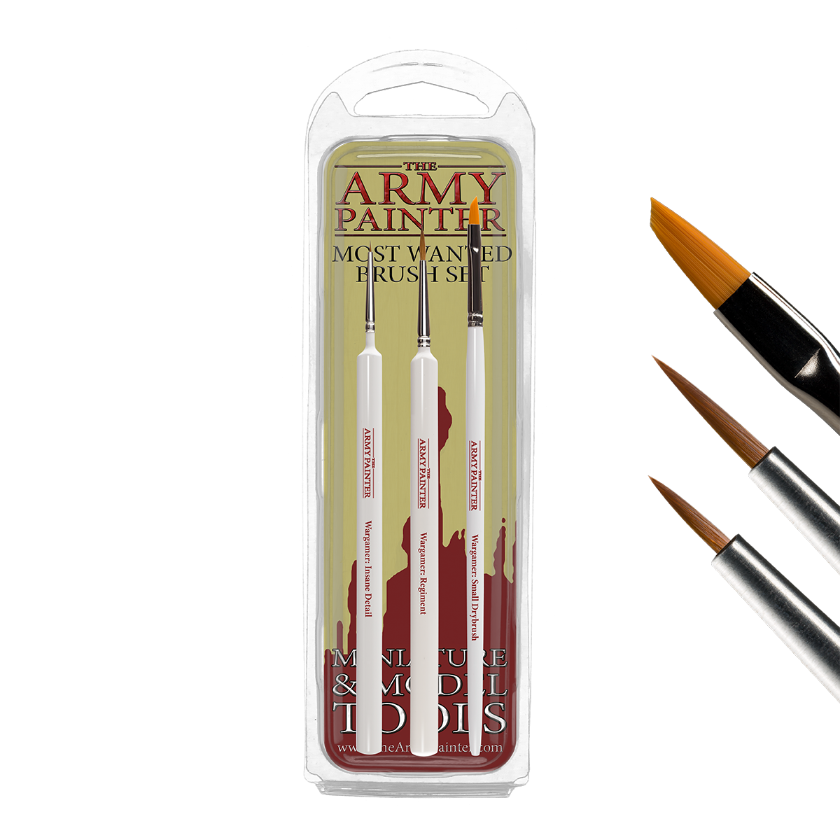 The Army Painter Most Wanted Brush Set