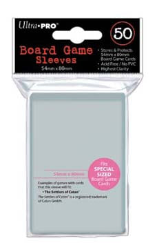 Ultra Pro Lite Board Game Sleeves 54mm x 80mm (100ct)