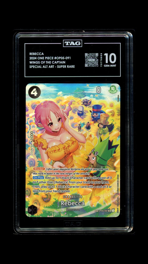 REBECCA OP05-091 Special Alternate Art TAG 10 slab front