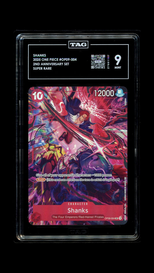 Shanks 2nd Anniversary Set OP09-004 TAG 9 slab front
