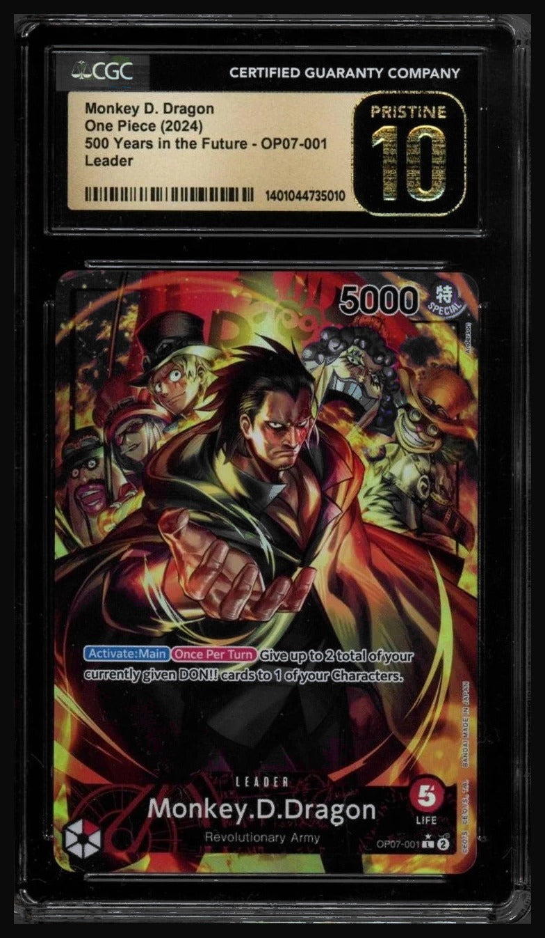 Monkey D. Dragon graded slab - front