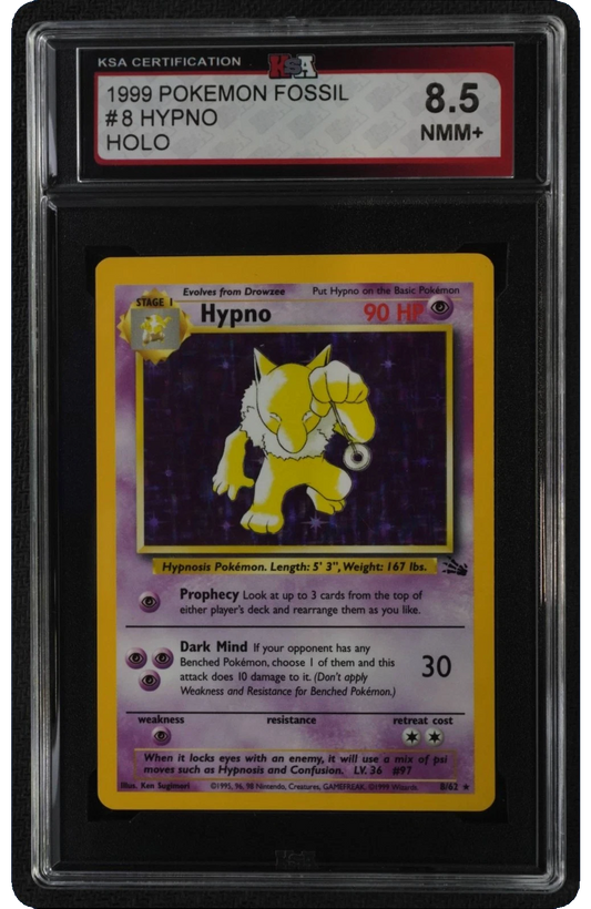 Hypno Fossil 8/62 KSA 8.5 slab front, cert 60790524