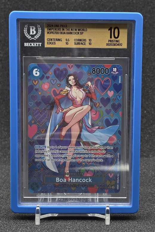 Boa Hancock OP07-051 SP BGS 10 Pristine - cert 0020383492 - front