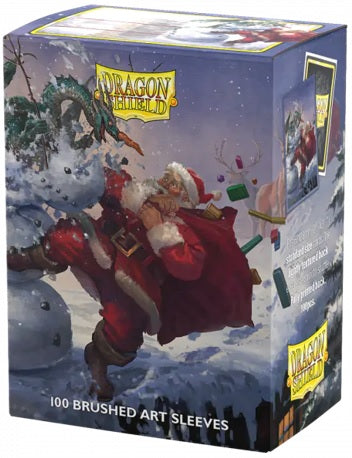 Dragon Shield Brushed Art Sleeves – Christmas 2025 (100ct)