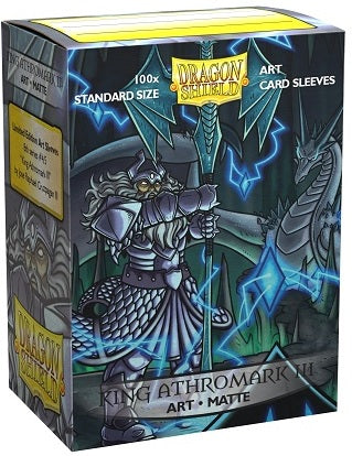 Dragon Shield Matte Art Sleeves – King Athromark III (100ct)