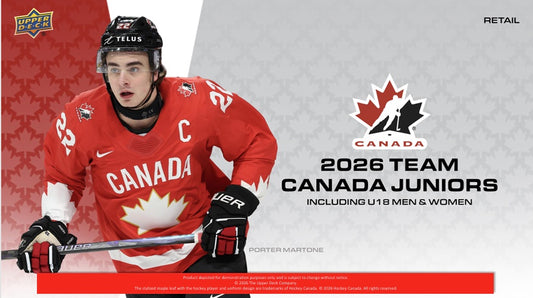 2026 Upper Deck Team Canada Juniors Hockey – Blaster Box