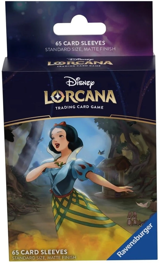Disney Lorcana Card Sleeves – Snow White (65ct)