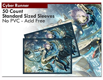 HCD Card Sleeves – Cyber Runner (50ct)