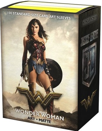 Dragon Shield Matte Art Sleeves – Justice League: Wonder Woman (100ct)