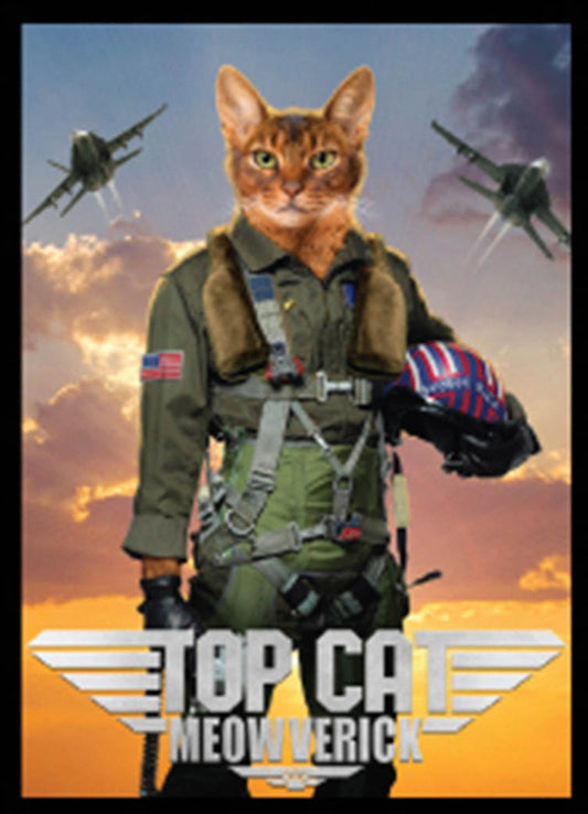 Legion Double-Matte Sleeves – Movie Cats: Top Cat Meowverick (50ct)