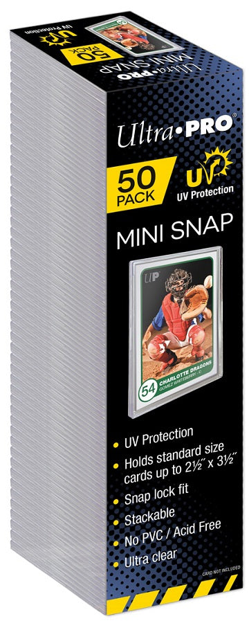 Ultra Pro Mini Snap Card Holder UV