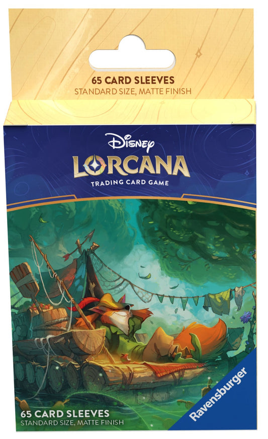 Disney Lorcana Card Sleeves – Robin Hood (65ct)