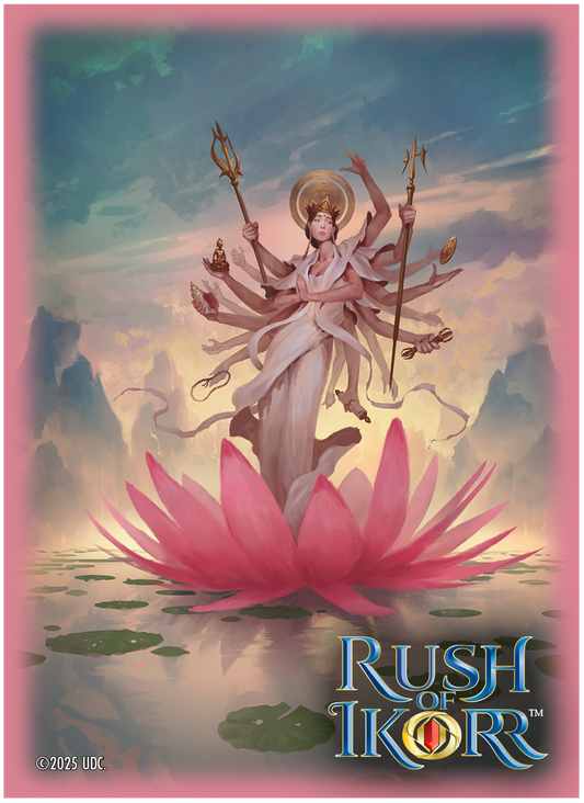 Upper Deck Rush of Ikorr Textured Card Sleeves – Thousand Armed Kannon (65ct)