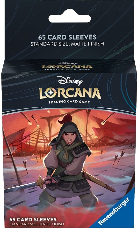 Disney Lorcana Card Sleeves – Mulan (65ct)